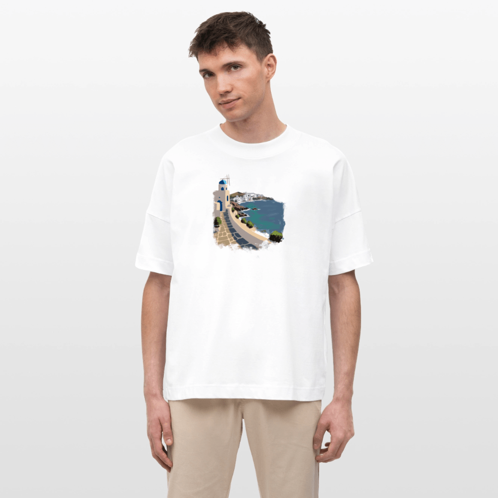 Santorini Escape Organic Tee - Clothes - Solevida