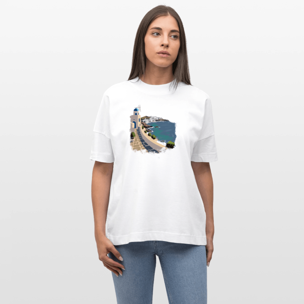 Santorini Escape Organic Tee - Clothes - Solevida
